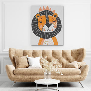 Lavish Lion King - Luxury Wall Art