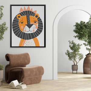 Lavish Lion King - Luxury Wall Art