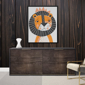 Lavish Lion King - Luxury Wall Art