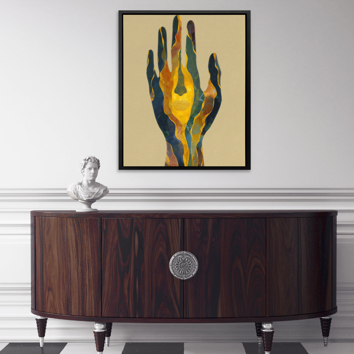 Layered Palm Illumination