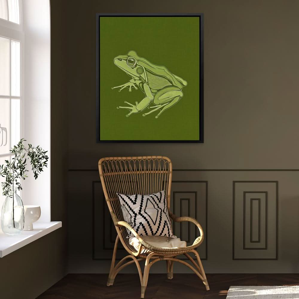 Leafy Lounger - Luxury Wall Art