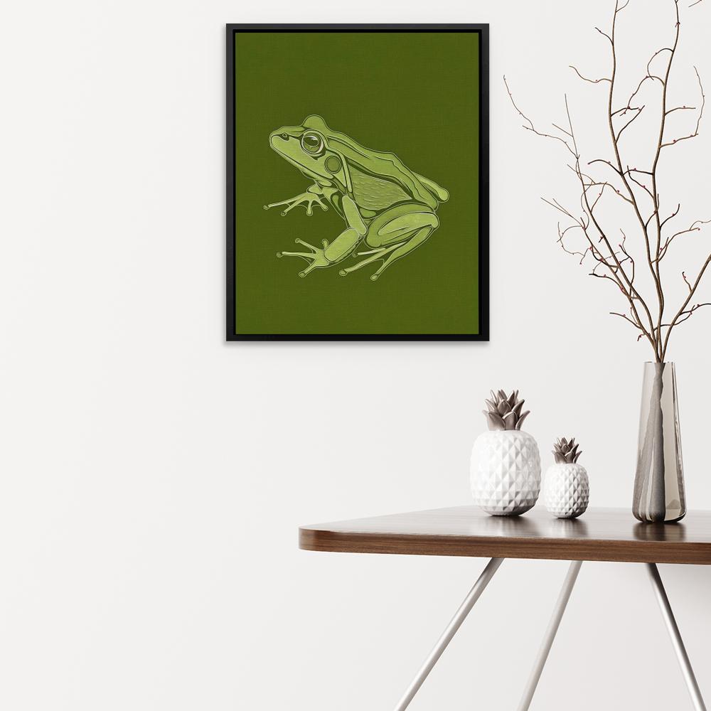 Leafy Lounger - Luxury Wall Art