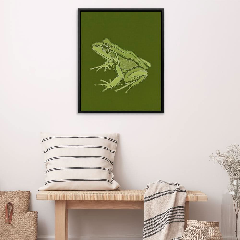Leafy Lounger - Luxury Wall Art