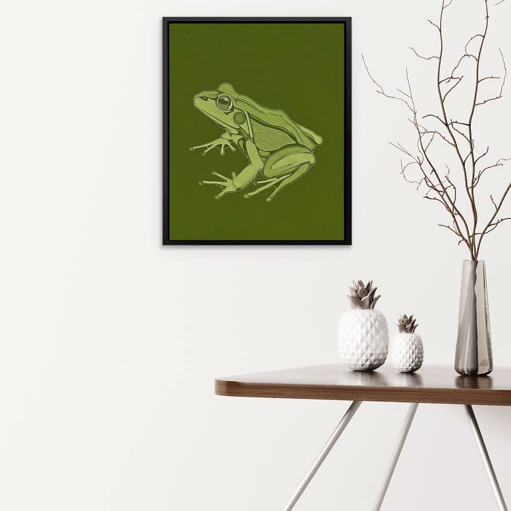 Leafy Lounger - Luxury Wall Art