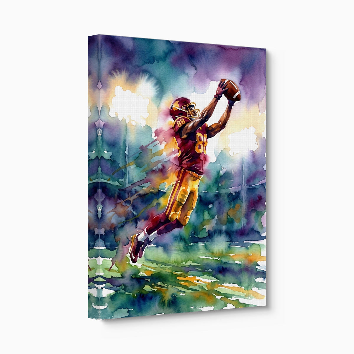 Leaping Receiver - Luxury Wall Art