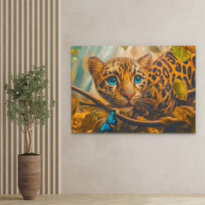 Leopard Butterfly - Luxury Wall Art