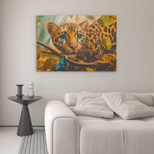 Leopard Butterfly - Luxury Wall Art