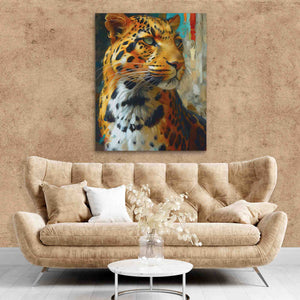 Leopard in Light - Luxury Wall Art