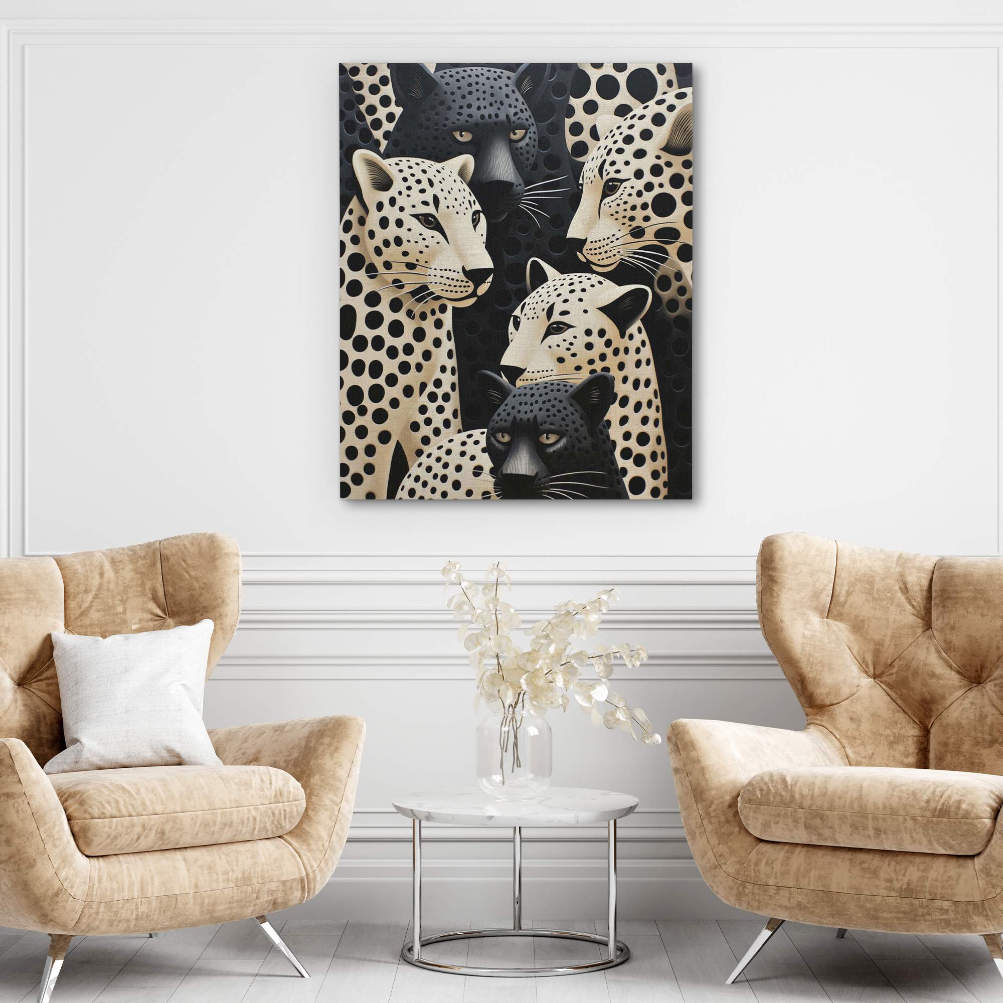 Leopard Party - Luxury Wall Art