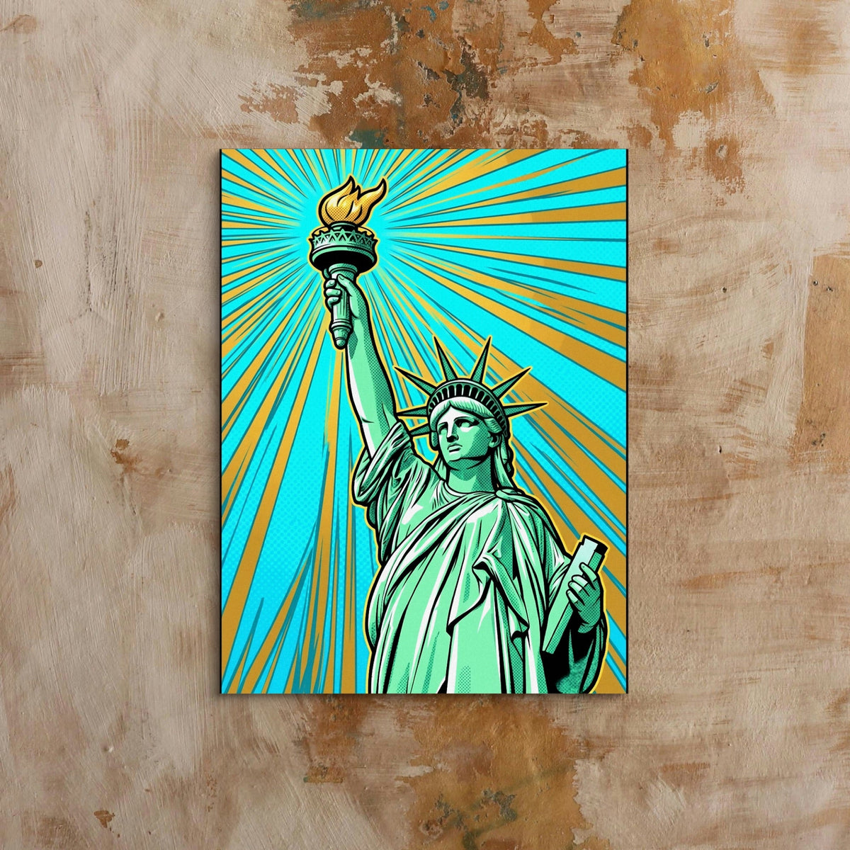 Liberty Pop Burst - Luxury Wall Art