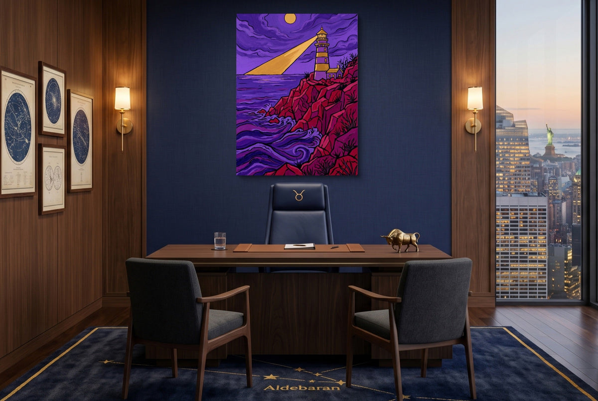 Lighthouse Crag Watch - Luxury Wall Art