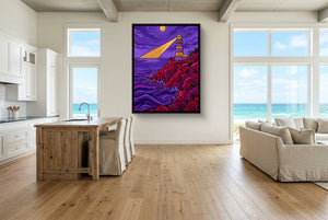 Lighthouse Crag Watch - Luxury Wall Art