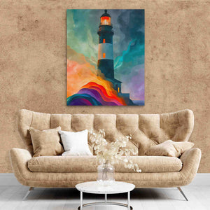 Lighthouse Radiance - Luxury Wall Art