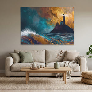 Lighthouse Stormy Vigil — Lighthouse Stormy Vigil Calm Vibes Land 36