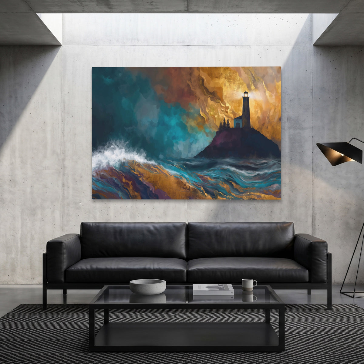 Lighthouse Stormy Vigil — Lighthouse Stormy Vigil Grey Luxury Land 84