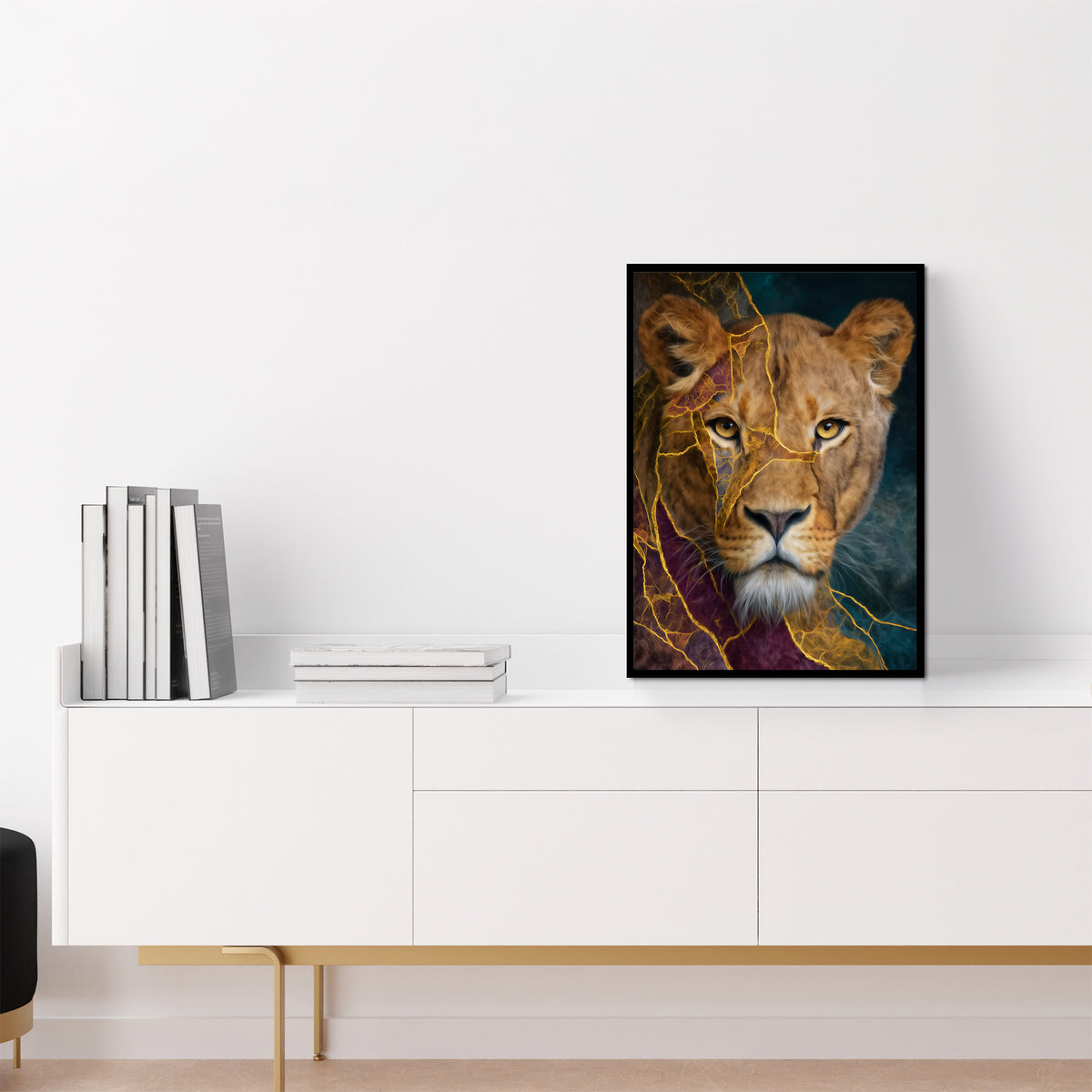 Lightning Mane Portrait