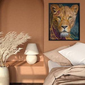 Lightning Mane Portrait - Luxury Wall Art