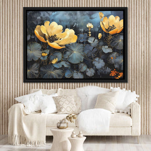 Lily Pad Dancing - Luxury Wall Art