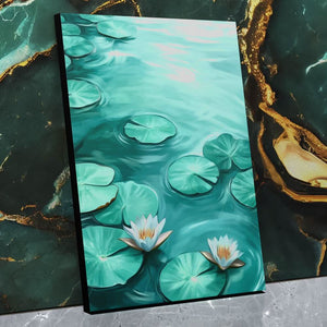 Lily Pads Serenade - Luxury Wall Art