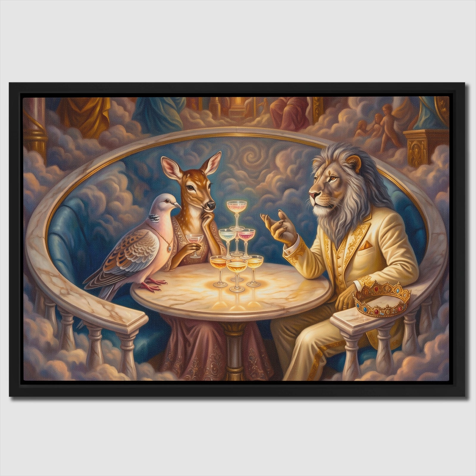 Lion Celestial Banquet — Lion Celestial Banquet Close Up Landscape 93