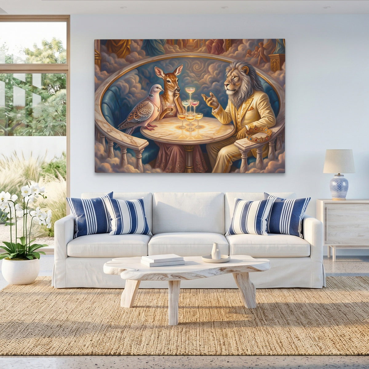 Lion Celestial Banquet — Lion Celestial Banquet Beach House Land 30