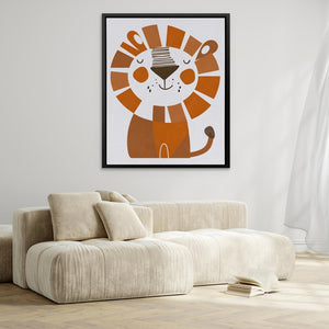 Lion Doodle - Luxury Wall Art