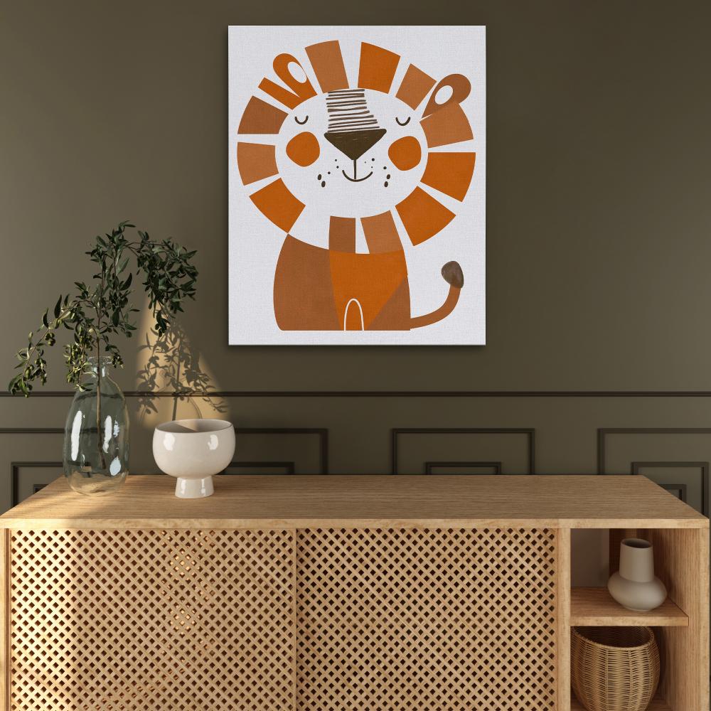 Lion Doodle - Luxury Wall Art