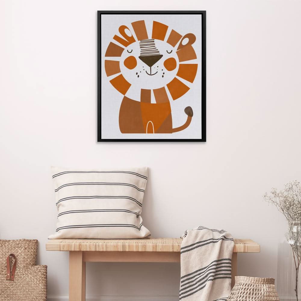 Lion Doodle - Luxury Wall Art