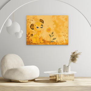 Lioness Cub - Luxury Wall Art