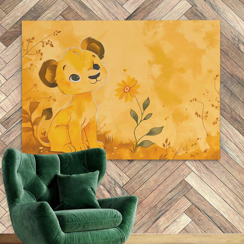 Lioness Cub - Luxury Wall Art