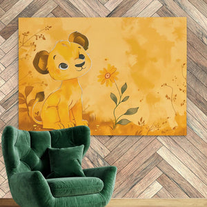 Lioness Cub - Luxury Wall Art