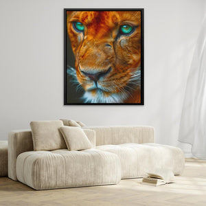 Lioness Eyes - Luxury Wall Art