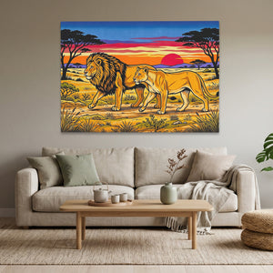 Lions African Sunset — Lions African Sunset Calm Vibes Land 37
