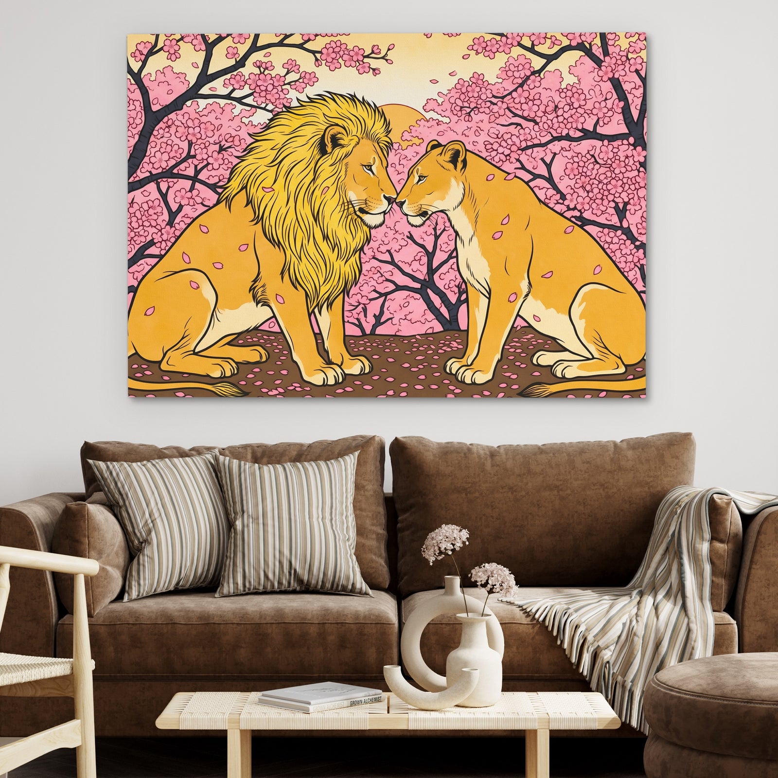 Lions Cherry Blossom — Lions Cherry Blossom Close Up Landscape 54