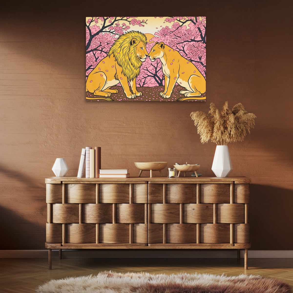 Lions Cherry Blossom — Lions Cherry Blossom Brown Room Clean 22