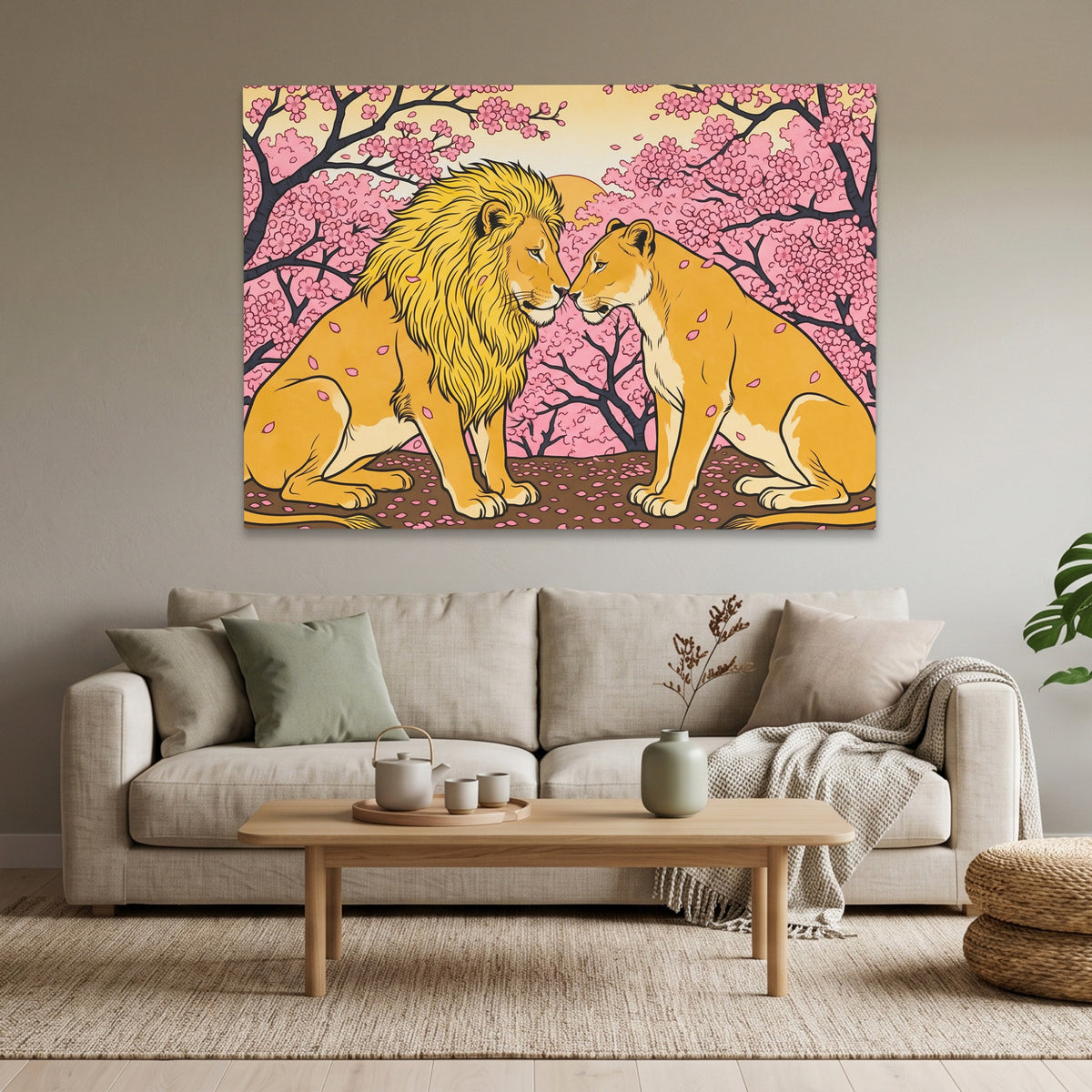Lions Cherry Blossom — Lions Cherry Blossom Calm Vibes Land 38