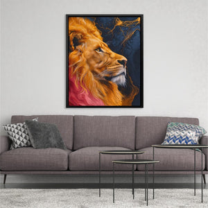 Lion’s Command - Luxury Wall Art