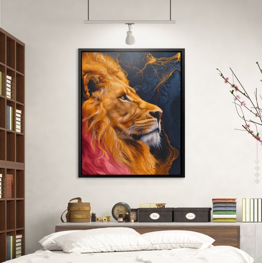 Lion’s Command - Luxury Wall Art