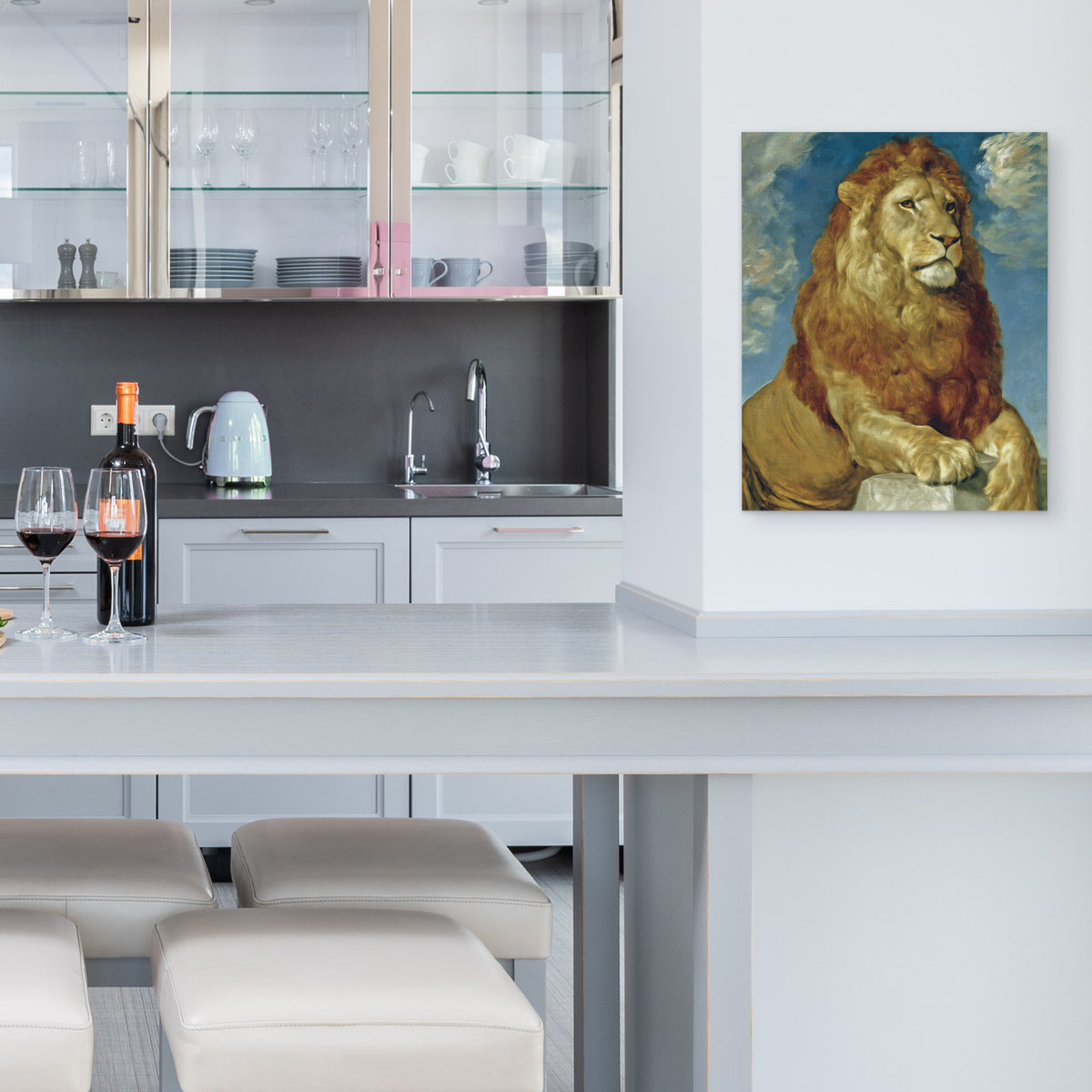 Lion's Marble Throne