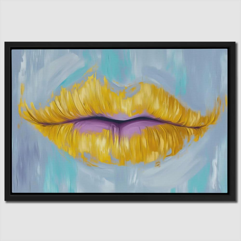 Lips of a Goddess - Luxury Wall Art