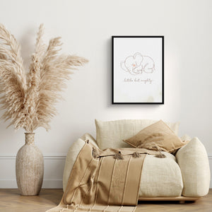 Little But Mighty - Luxury Wall Art