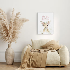 Little Deer, Big Dreams - Luxury Wall Art