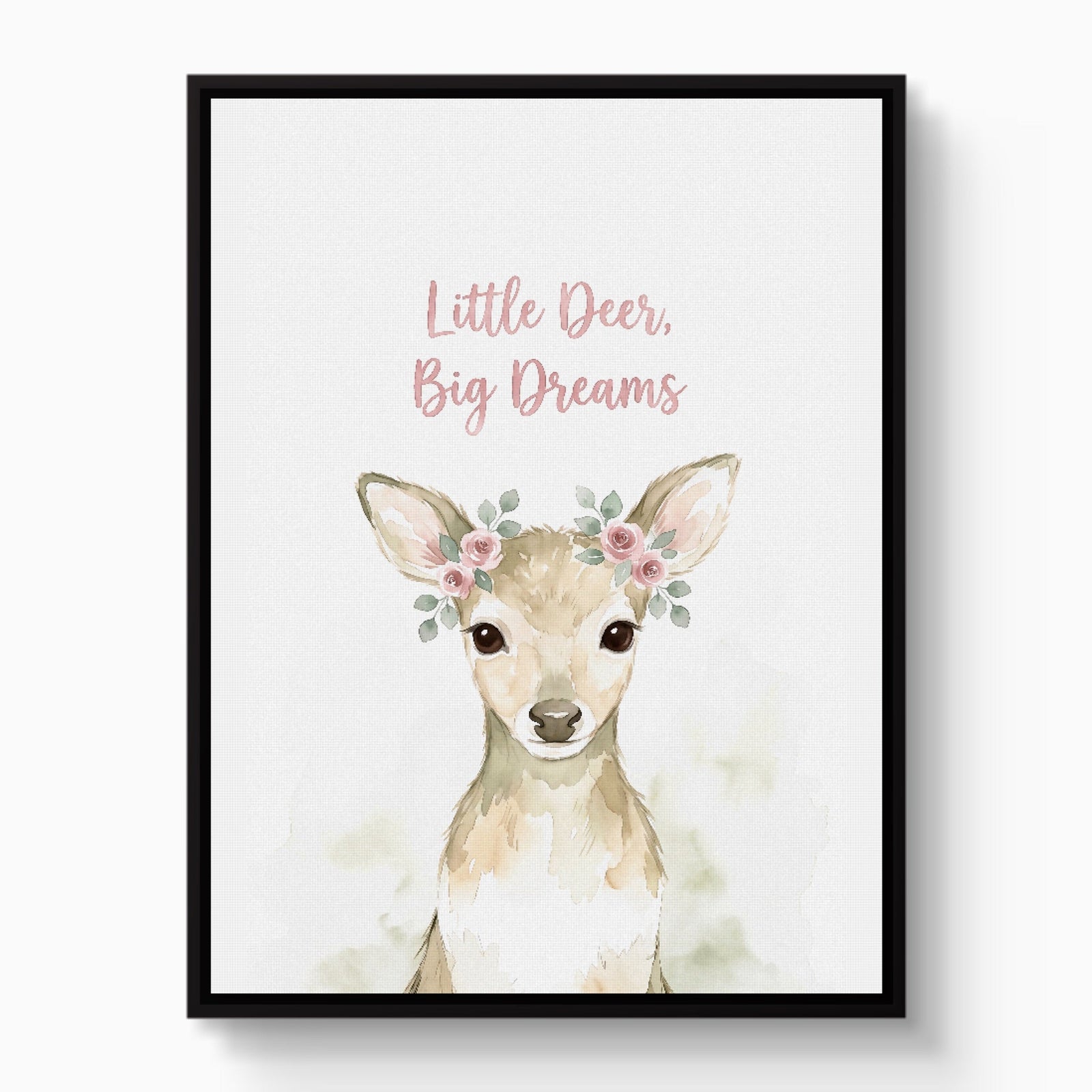 Little Deer, Big Dreams - Luxury Wall Art
