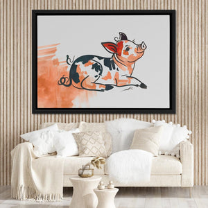 Little Piggy - Luxury Wall Art