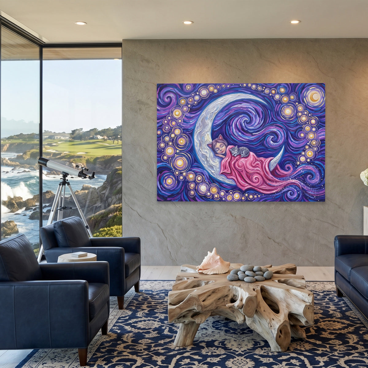 Little Sleeping Moon — Little Sleeping Moon Coastal Views Land 158