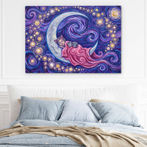 Little Sleeping Moon — Little Sleeping Moon Light Blue Bed 221