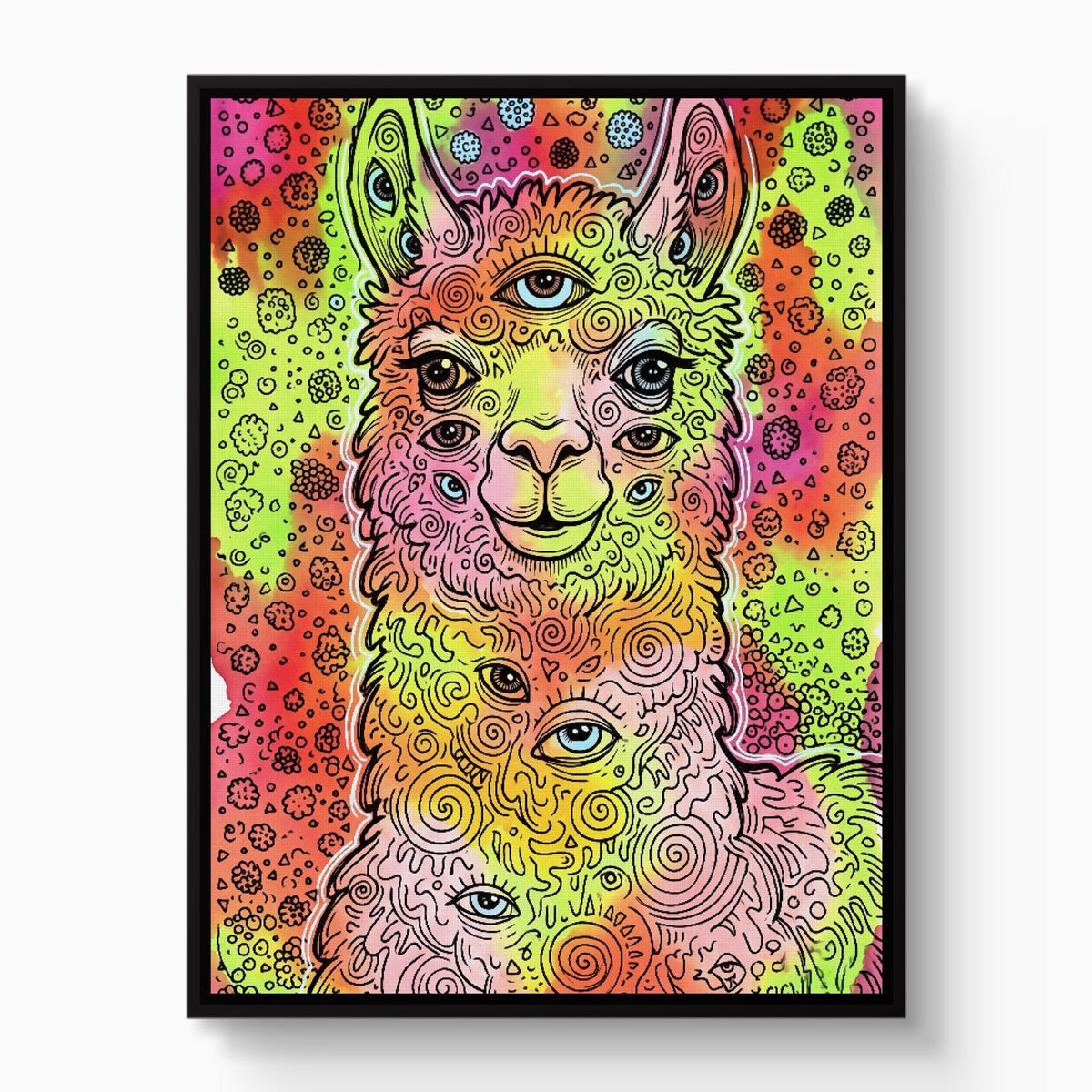 Llama Multivision - Luxury Wall Art