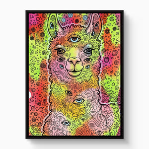 Llama Multivision - Luxury Wall Art