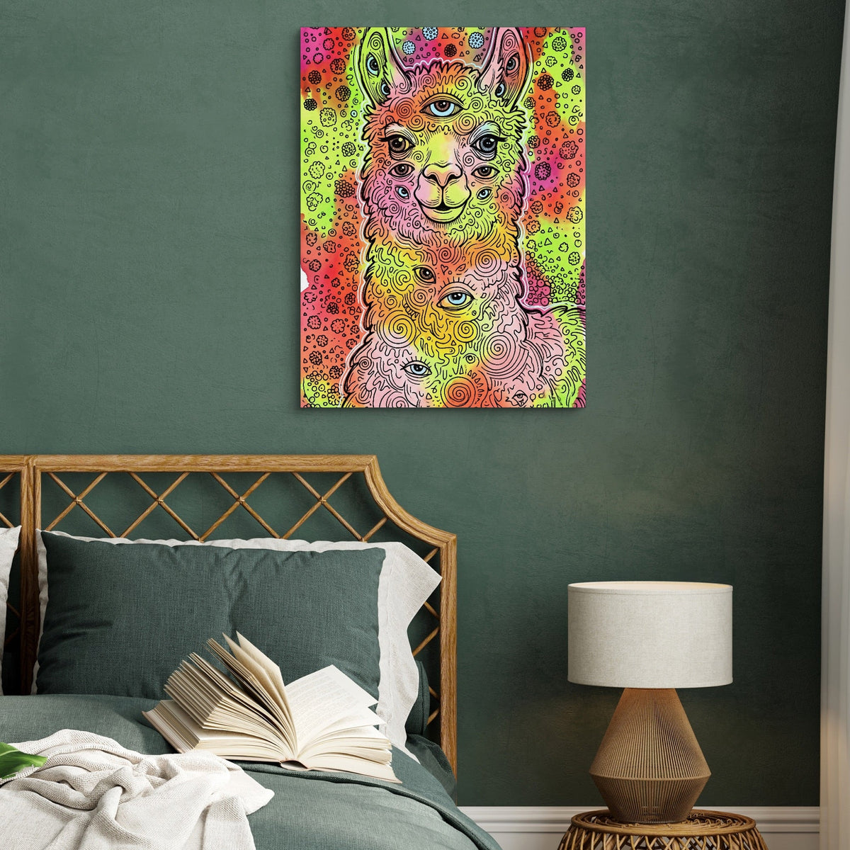 Llama Multivision - Luxury Wall Art