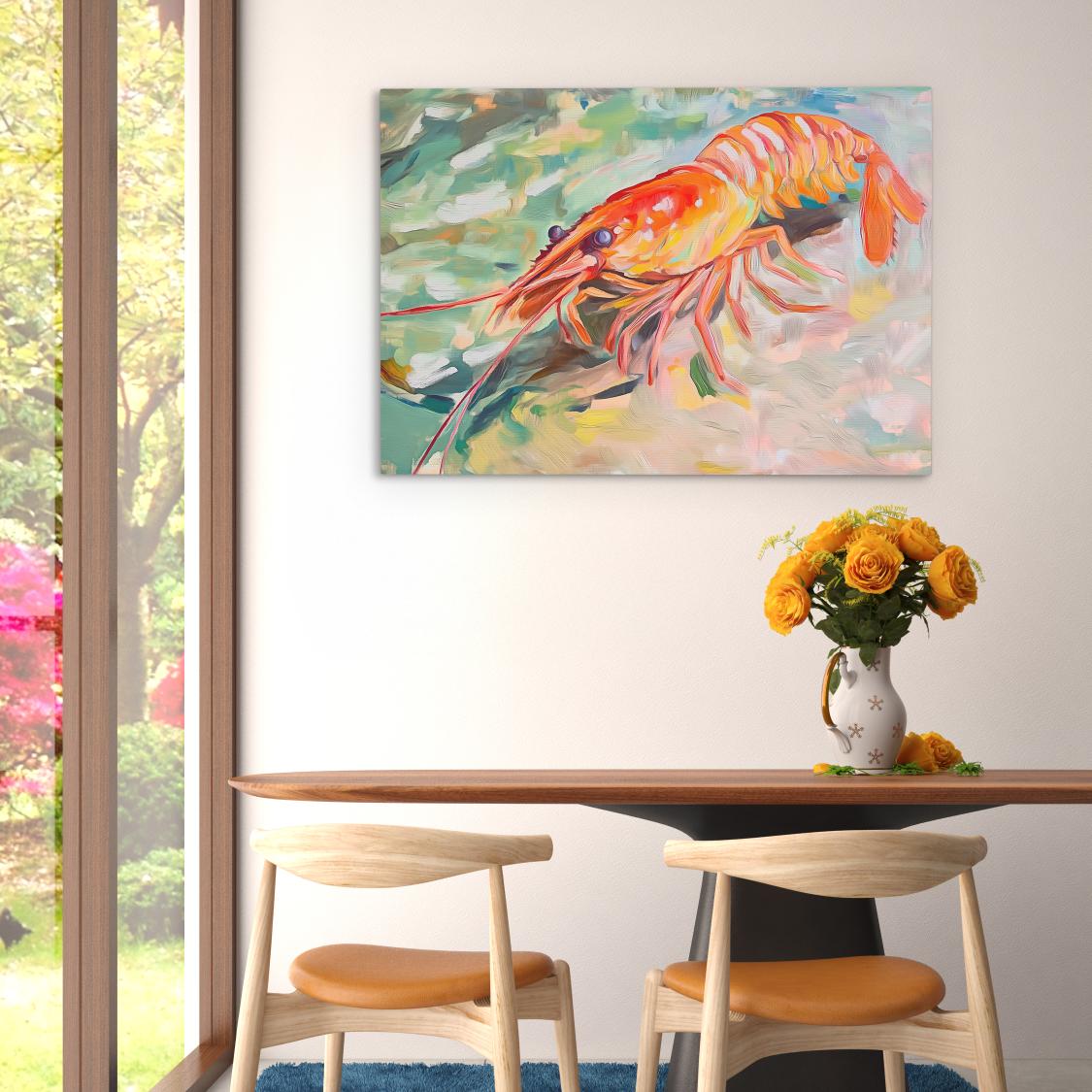 Lobster in Motion - Luxury Wall Art